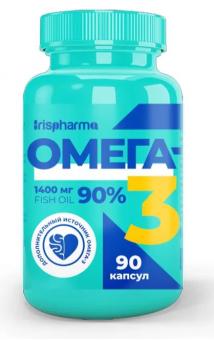 IRISPHARMA ОМЕГА 3-90% УЛЬТРА капс. №90