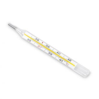 ТЕРМОМЕТР БЕЗРТУТНЫЙ стеклянный №12