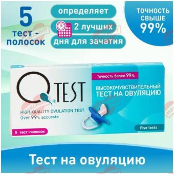 ТЕСТ НА ОВУЛЯЦИЮ Ю TEST №5