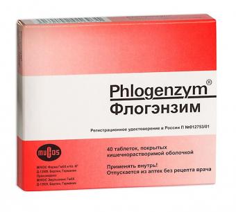 ФЛОГЭНЗИМ табл. к/р п/о №40
