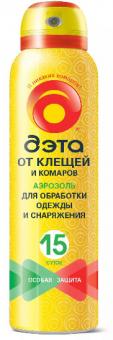 ДЭТА АЭРОЗОЛЬ ОТ КЛЕЩЕЙ И КОМАРОВ 150 мл