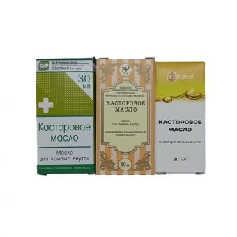 КАСТОРОВОЕ МАСЛО масло внутр. 30 мл