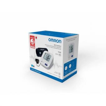 ОМРОН (OMRON) ПРИБОР (ТОНОМЕТР) ИЗМ. АРТ. ДАВЛЕНИЯ АВТОМАТ + АДАПТЕР И УНИВЕРСАЛЬНАЯ МАНЖЕТА M3 COMFORT (HEM-7155-ALRU)