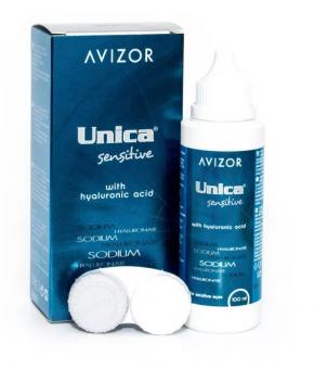 РАСТВОР ДЛЯ ЛИНЗ AVIZOR UNICA SENSITIVE 100 мл