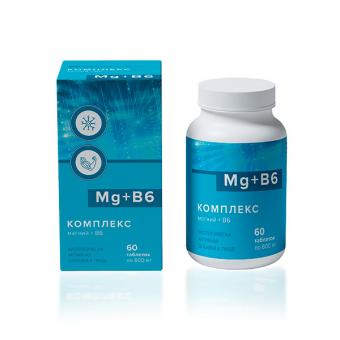 МАГНИЙ В6 КОМПЛЕКС ТМ табл. №60