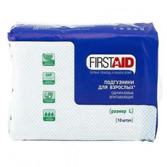 ФЕРСТЭЙД ПОДГУЗНИКИ ДЛЯ ВЗРОСЛЫХ ЛАЙДЖ №10