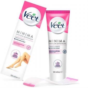 VEET MINIMA КРЕМ ДЛЯ ДЕПИЛЯЦИИ 100 мл для нормальной кожи
