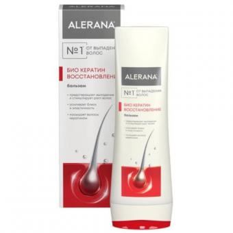 АЛЕРАНА БАЛЬЗАМ-ОПОЛАСКИВАТЕЛЬ ДЛЯ ВОЛОС 200 мл био кератин восстановление