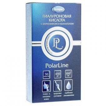 POLARLINE ГИАЛУРОНОВАЯ КИСЛОТА С КАРНОЗИНОМ И КОЛЛАГЕНОМ капс. №30