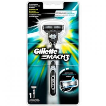 ЖИЛЛЕТТ (GILLETTE) MACH3 СТАНОК 1 кассета