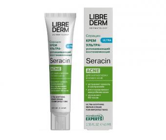 ЛИБРИДЕРМ СЕРАЦИН КРЕМ ДЛЯ ЛИЦА 40 мл против несовершенств