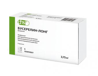 БУСЕРЕЛИН-ЛОНГ пор. д/приг. сусп. инъекц. 3,75 мг №1