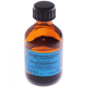 ВАЗЕЛИНОВОЕ МАСЛО масло внутр. фл. 40 мл