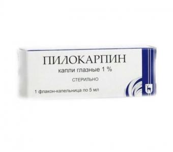 ПИЛОКАРПИН МЭЗ капли глазные 1% фл. 5 мл