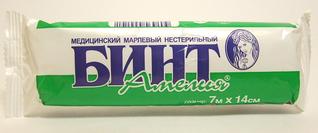 БИНТ НЕСТЕРИЛЬНЫЙ АМЕЛИЯ инд. уп. 14см х 7м