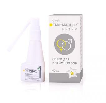 ПАНАВИР ИНТИМ гель интимн. восстанавливающ. спрей 40 мл