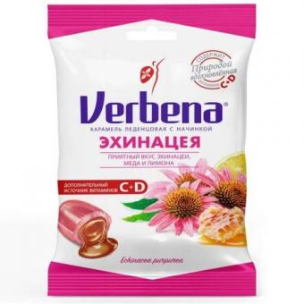 ВЕРБЕНА леденцы эхинацея 60 гр