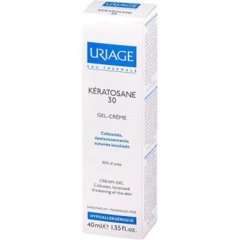 УРЬЯЖ (URIAGE) КЕРАТОЗАН 30 ГЕЛЬ ДЛЯ ЛИЦА 40 мл д/локализован. утолщений кожи