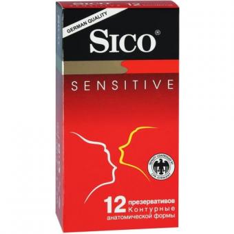 ПРЕЗЕРВАТИВЫ SICO SENSITIVE контурные №12