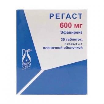 РЕГАСТ табл. п/о плен. 600 мг №30