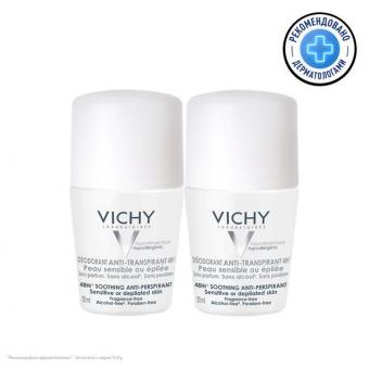 ВИШИ (VICHY) 48 часов ДЕЗОДОРАНТ РОЛИК 50 мл для чувствит. кожи №2