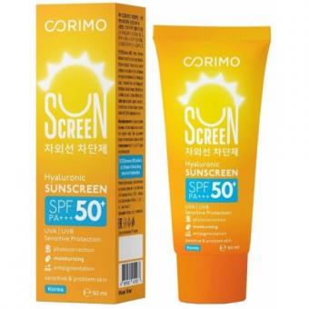 CORIMO КРЕМ СОЛНЦЕЗАЩИТНЫЙ 50 мл SPF 50+ гиалуроновый