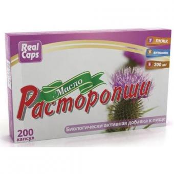 РАСТОРОПША МАСЛО РЕАЛКАПС капс. 300 мг №200