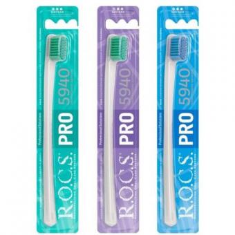 РОКС PRO ЗУБНАЯ ЩЕТКА мягкая