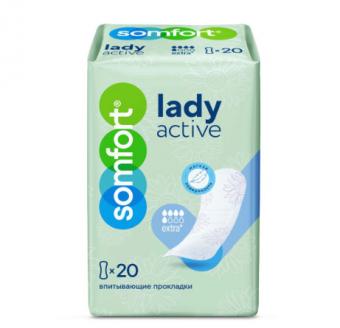 SOMFORT ПРОКЛАДКИ ПРИ НЕДЕРЖАНИИ LADY ACTIVE экстра №20