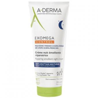 А-ДЕРМА (A-DERMA) ЭКЗОМЕГА КОНТРОЛ КРЕМ-ЭМОЛЕНТ ДЛЯ ЛИЦА И ТЕЛА 200 мл ночной