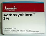 ЭТОКСИСКЛЕРОЛ р-р д/инъекц. в/в 3% амп. 2 мл №5