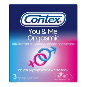 ПРЕЗЕРВАТИВЫ КОНТЕКС YOU & ME ORGASMIC №3