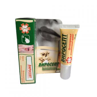ВИРОСЕПТ крем антигерпесный туба 10 мл