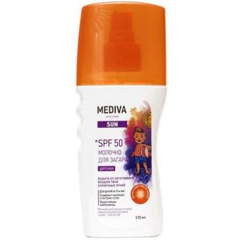 МЕДИВА САН МОЛОЧКО СОЛНЦЕЗАЩИТН. ДЛЯ ДЕТЕЙ 150 мл SPF50+