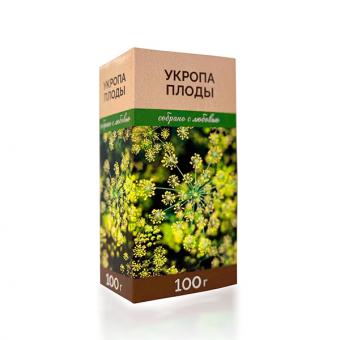 ФИТОЧАЙ УКРОПА ПЛОДЫ ТМ 100 гр