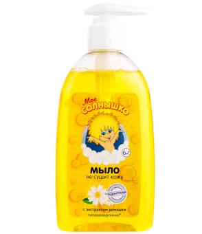 МОЕ СОЛНЫШКО МЫЛО ЖИДКОЕ ДЕТСКОЕ 300 мл ромашка