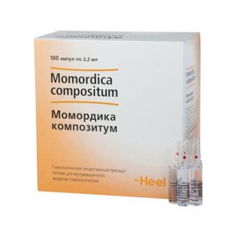 МОМОРДИКА КОМПОЗИТУМ р-р д/инъекц. амп. 2,2 мл №100