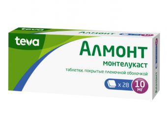 АЛМОНТ табл. п/о плен. 10 мг №28