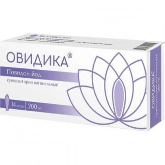 ОВИДИКА супп. вагин. 200 мг №14