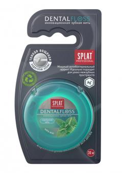 СПЛАТ ДЕНТАЛ ФЛОСС ЗУБНАЯ НИТЬ 30 м мята/волокна серебра