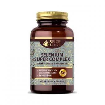 СПАЙС АКТИВ СЕЛЕН СУПЕРКОМПЛЕКС С ВИТ.Е И ПИПЕРИНОМ капс. №60
