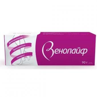 ВЕНОЛАЙФ гель туба 90 гр