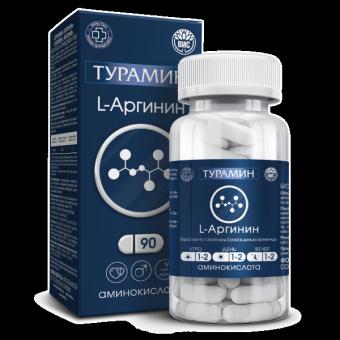 ТУРАМИН L-АРГИНИН капс. №90