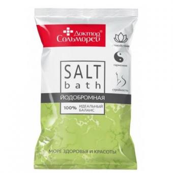ДОКТОР СОЛЬМОРЕЙ  СОЛЬ ДЛЯ ВАНН 1 000 гр йодобромная