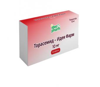 ТОРАСЕМИД ИДЕЯ ФАРМ табл. 10 мг №60