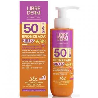 ЛИБРИДЕРМ БРОНЗИАДА МОЛОЧКО СОЛНЦЕЗАЩИТН. ДЛЯ ДЕТЕЙ 50 мл SPF50+