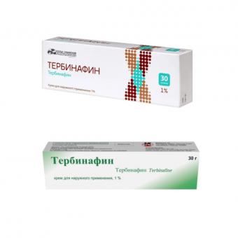 ТЕРБИНАФИН крем 1% туба 30 гр