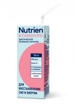 НУТРИЭН СТАНДАРТ СМЕСЬ ДЛЯ ЭНТЕР. ПИТАНИЯ нейтральн. вкус 200 мл
