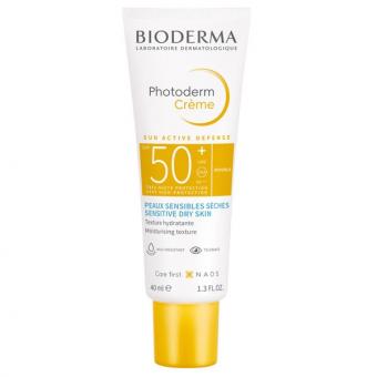 БИОДЕРМА (BIODERMA) ФОТОДЕРМ КРЕМ ДЛЯ ЛИЦА СОЛНЦЕЗАЩИТНЫЙ 40 мл SPF50+