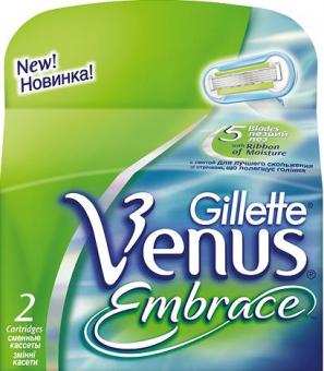 ЖИЛЛЕТТ (GILLETTE) VENUS EMBRACE КАССЕТА №2